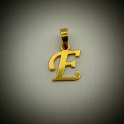 Dije con letra E