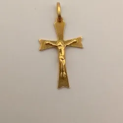 Dije de cruz 14K