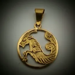 Dije de medalla de dragón 🐉