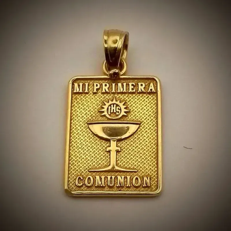 Dije Estilo Chapa Reversible