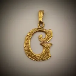 Dije Forma de Letra G