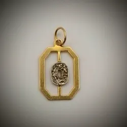 Dije Original 14K en Forma de Cero