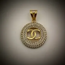 Dije Redondo Chanel Circoncitos Alrededor