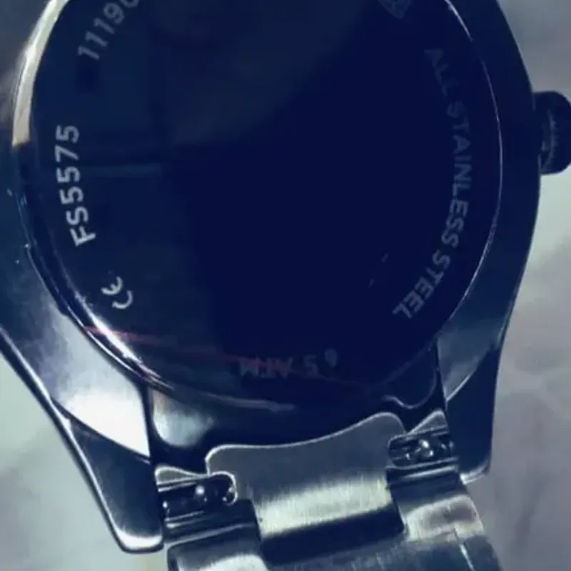 Fossil Original Tricompas De Hombre Plateado FS5575