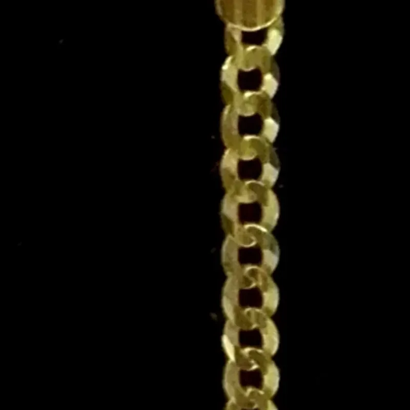 Guillo Niño Con Chapa Lisa 14K