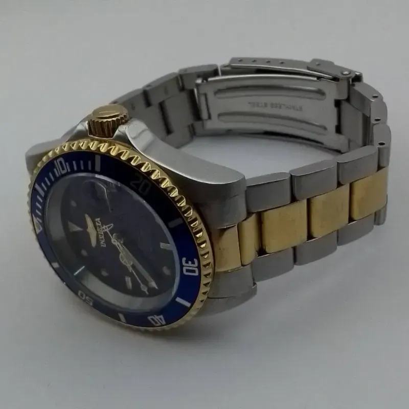 INVICTA Nuevo Automático Dos Tonos Cara Azul Modelo 89280B