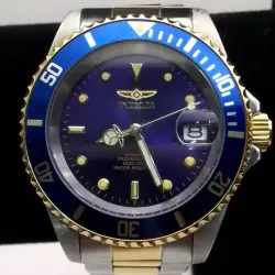 INVICTA Nuevo Automático Dos Tonos Cara Azul Modelo 89280B