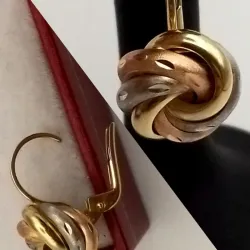 Nudos medianos colgantes trioro