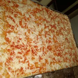 Pizza extra de queso 