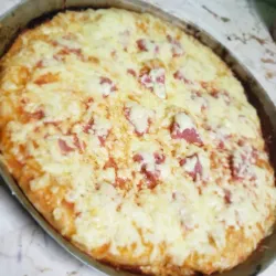 Pizza Semi de Jamón
