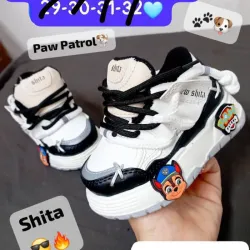 ADIDAS SHITA BLANCO Y NEGRO PAW PATROL