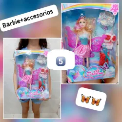 BARBIE MARIPOSA CON ACCESORIOS