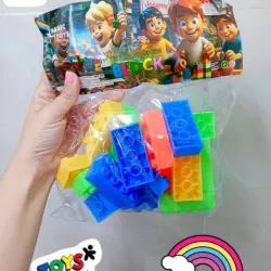 BLOQUES LEGOS PARA ARMAR de colores 🌈*(34 piezas)