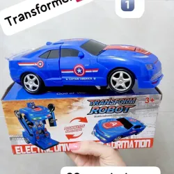 CARRO TRANSFORMER CAPITÁN AMÉRICA
