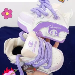 CHAMPION LILA Y BLANCO 🎀💜