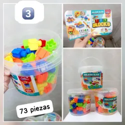 Cubos legos (73 piezas)