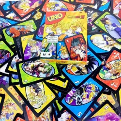 JUEGO CARTAS UNO CLÁSICA TEMÁTICA DRAGON BALL