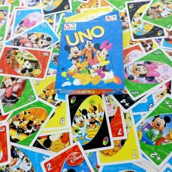 JUEGO CARTAS UNO CLÁSICA TEMÁTICA MICKEY, MINNIE Y SUS AMIGOS