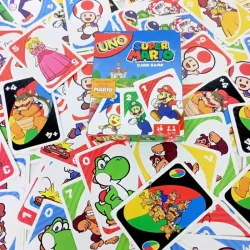 JUEGO CARTAS UNO CLÁSICA TEMÁTICA SUPER MARIO