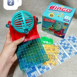 JUEGO DE BINGO ECONÓMICO DE PLASTICO