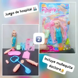 JUEGO DE DRA + MUÑECA   