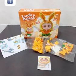 Lego Labubu caja Lucky Balaa 129 piezas  