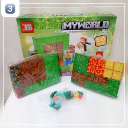 LEGO MAGNÉTICO MY WORLD MINECRAFT*🧲   (50 piezas)