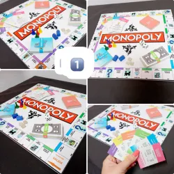 MONOPOLIO CLÁSICO DE PVC 35X35