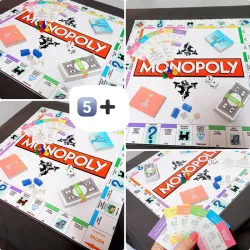 MONOPOLIO CLÁSICO DE PVC 40X40