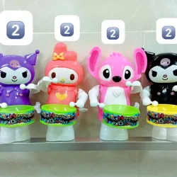 MUÑECOS DE CUERDA CON TAMBOR TEMÁTICOS