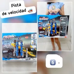 PISTA DE VELOCIDAD AZUL