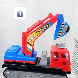 Retroexcavadora de juguete