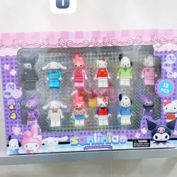 Set  SANRIO Kuromy-My melody-Hello Kitty