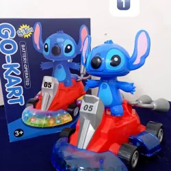 🐰 STITCH  EN AUTO. 🚘 (MÁS GRANDE)