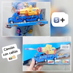 SÚPER CAMIÓN CON CAÑÓN
