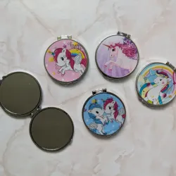 Espejitos dobles de unicornio