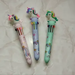 Lapicero de 10 colores (unicornio 🦄)