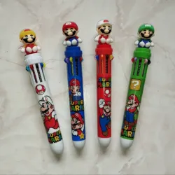Lapiceros de 10 colores ( Súper Mario)