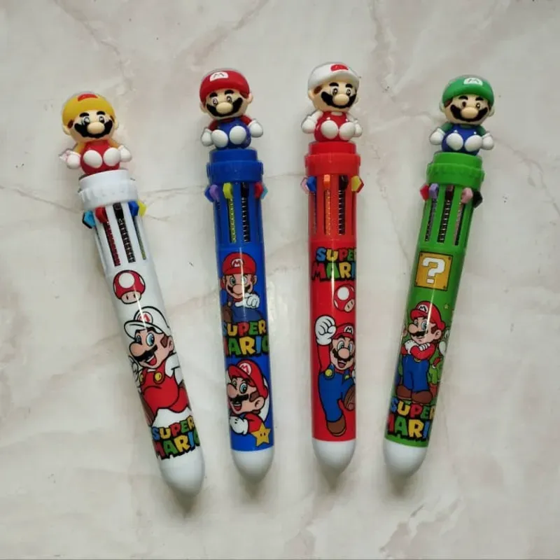 Lapiceros de 10 colores ( Súper Mario)