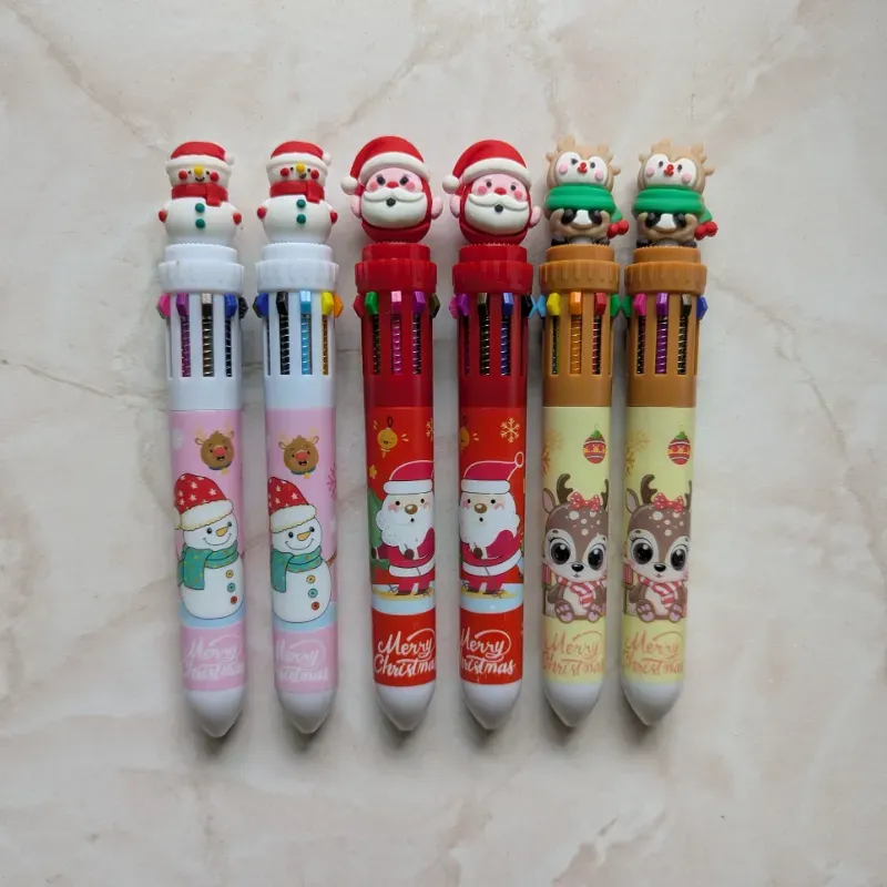 Lapiceros temática de navidad 