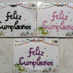 Set de Feliz cumpleaños