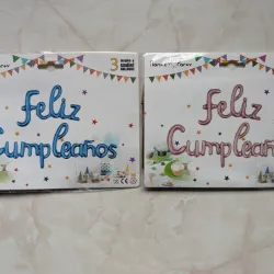Set de Feliz cumpleaños