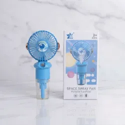 Ventilador portátil recargable con humificador