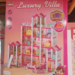 Casa de muñecas de 389 piezas