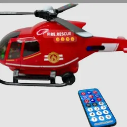 Helicóptero con luz sonido y movimiento 