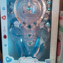 Juego de tacones con accesorios 