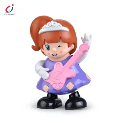 Juguete de princesa de baile eléctrico con luz y música