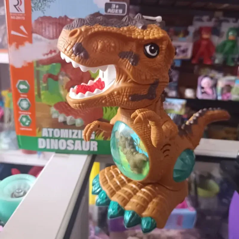 Muñeco con luces, sonido, movimiento y echa humo