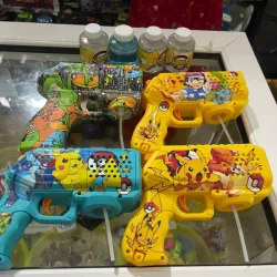 Pistola de burbujas 