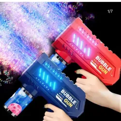 Pistola de burbujas 